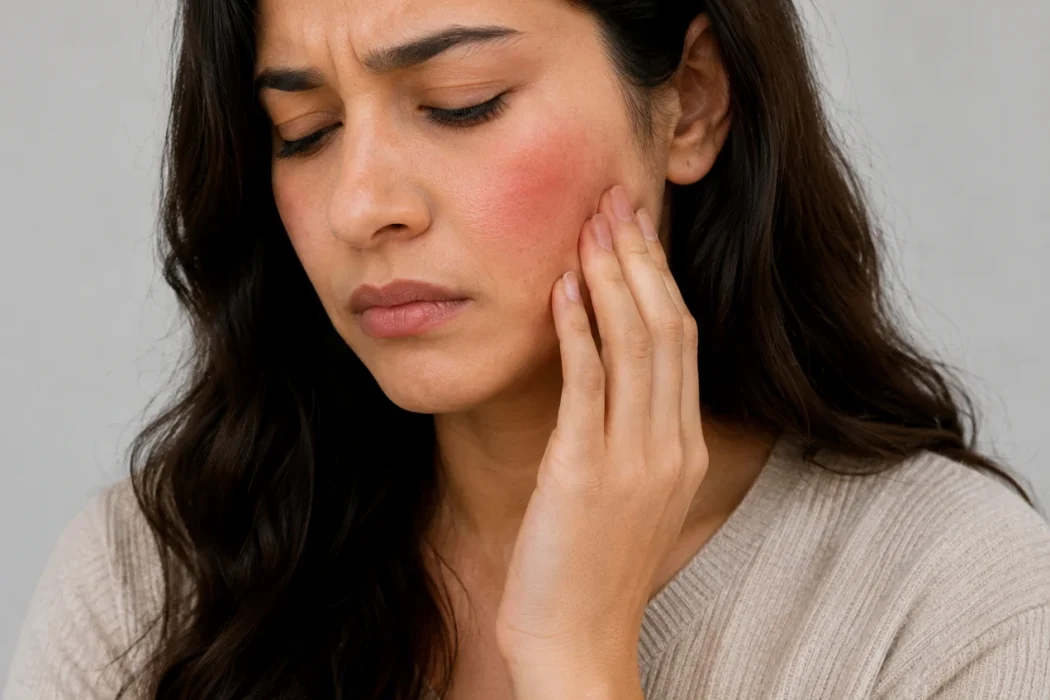 red itchy skin